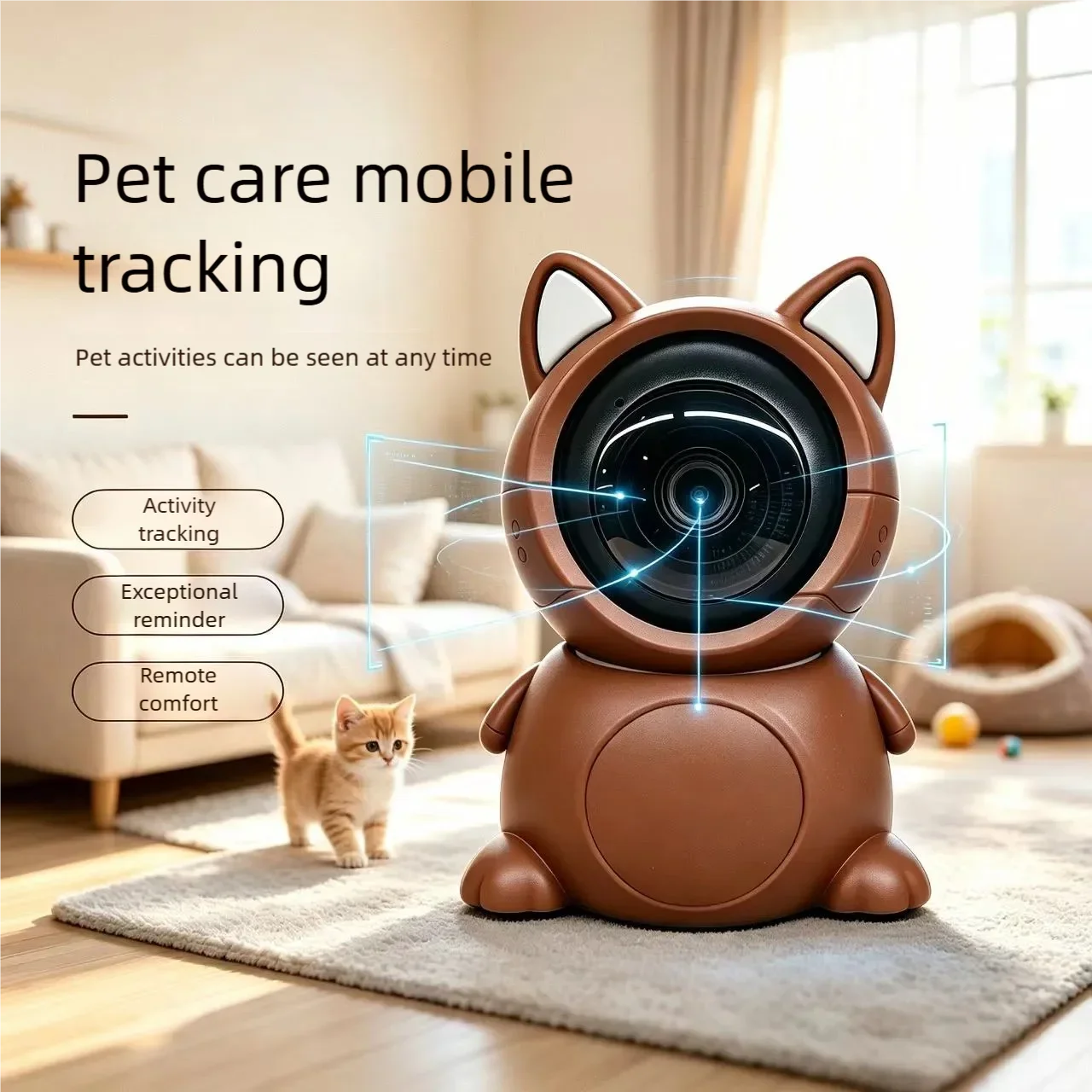 1080P HD Baby Monitor HopeWay APP Remote Control 2MP Camera Sound Temperature Detection Infrared Night Vision Babyphone Camera