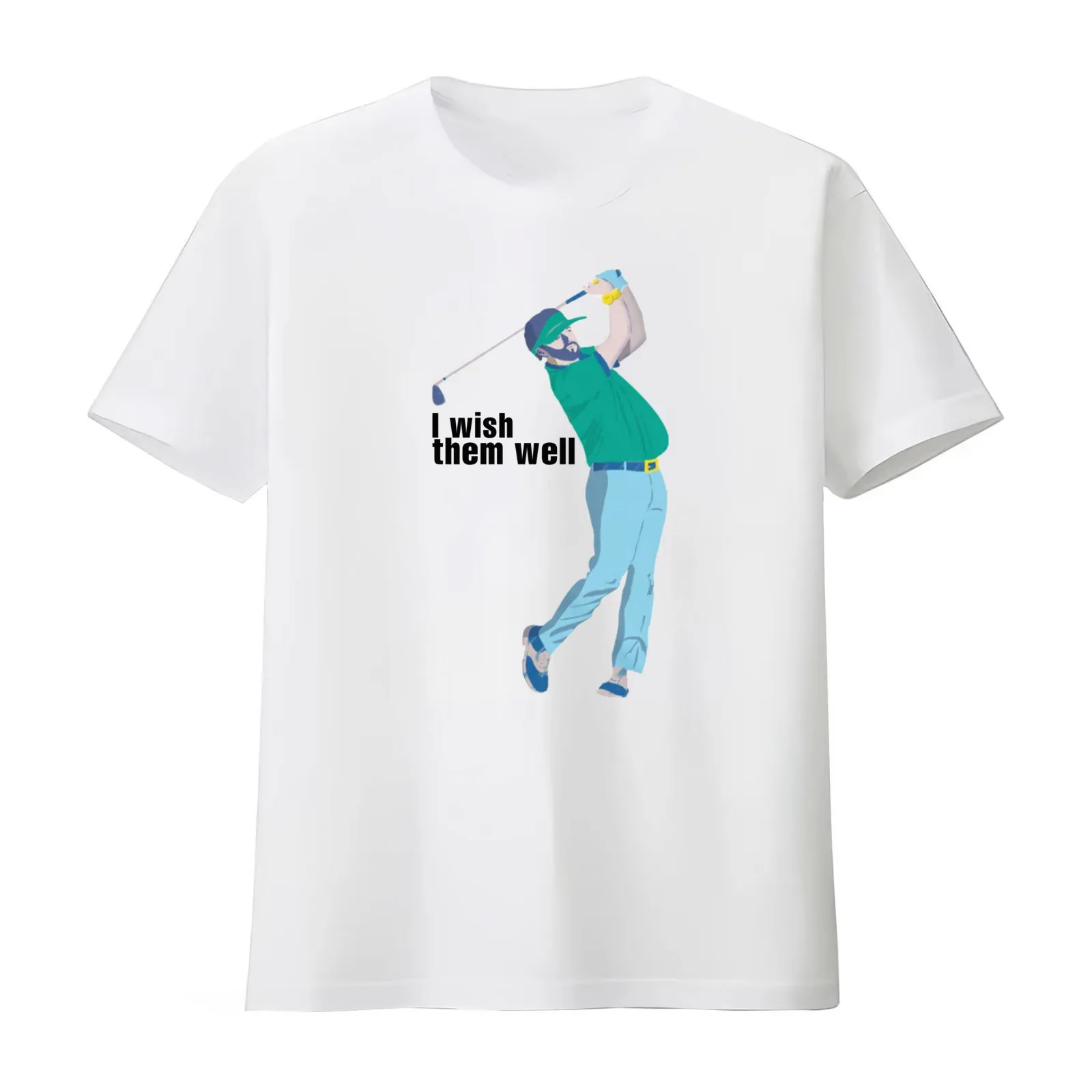 Tim Dillon I wish them well T-Shirt Summer Casual Cotton Tee Oversized Streetwear Tops Vintage Graphic Print 100% Cotton