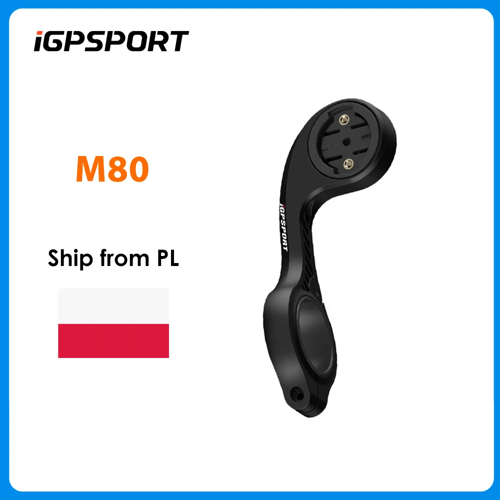 Uchwyt przedłużający do komputera rowerowego iGPSPORT M80, mocowanie rowerowe typu out-front do komputera rowerowego iGPSPORT