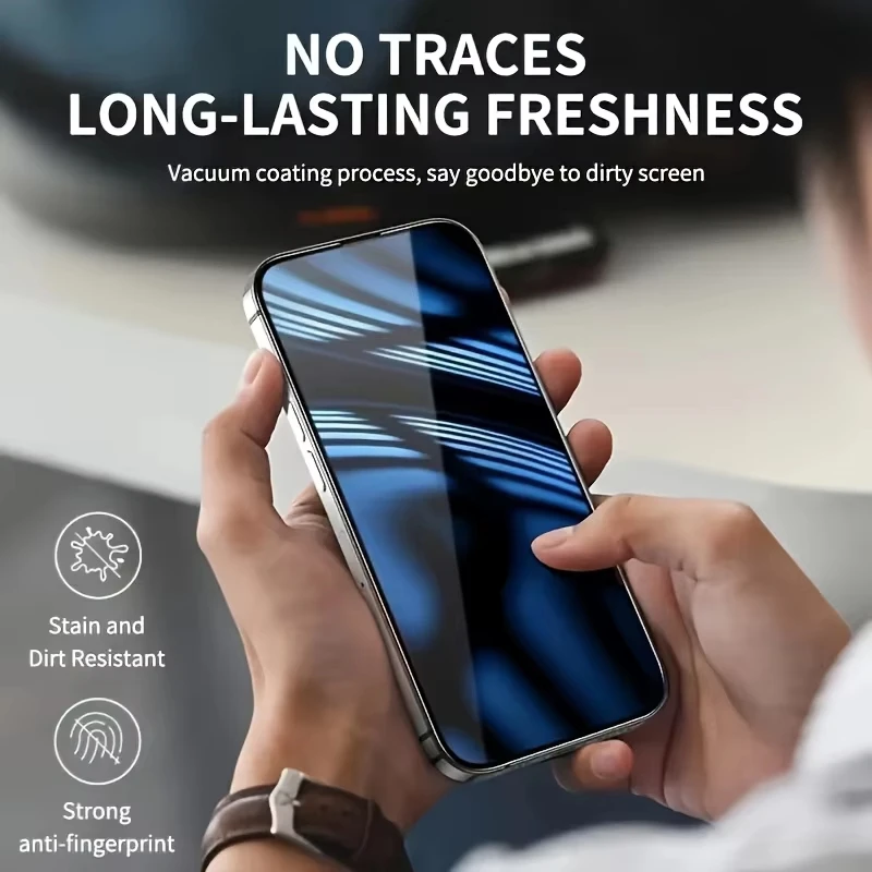 1-3Pcs Privacy Screen Protectors For iPhone 18 17 Pro Max 14 15 16 Plus 11 12 13 Mini 16e 17 Air Tempered Glass Anti-Spy Film
