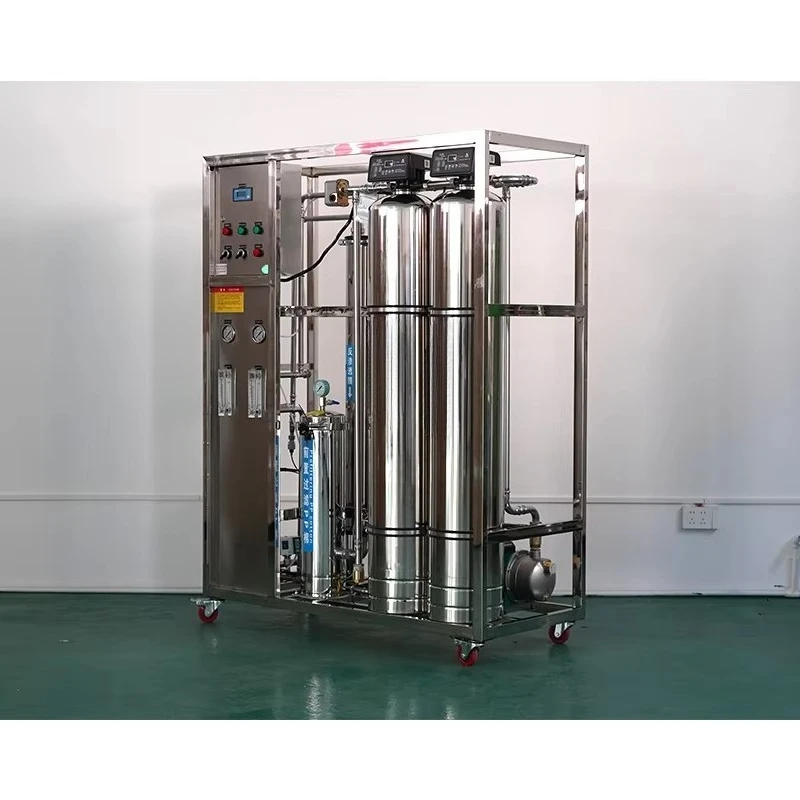 Advanced Compact Industrial Water Filter 500L/H All-Stainless 6-Stage Hotel Use Custom-Built with Dual Media Tanks