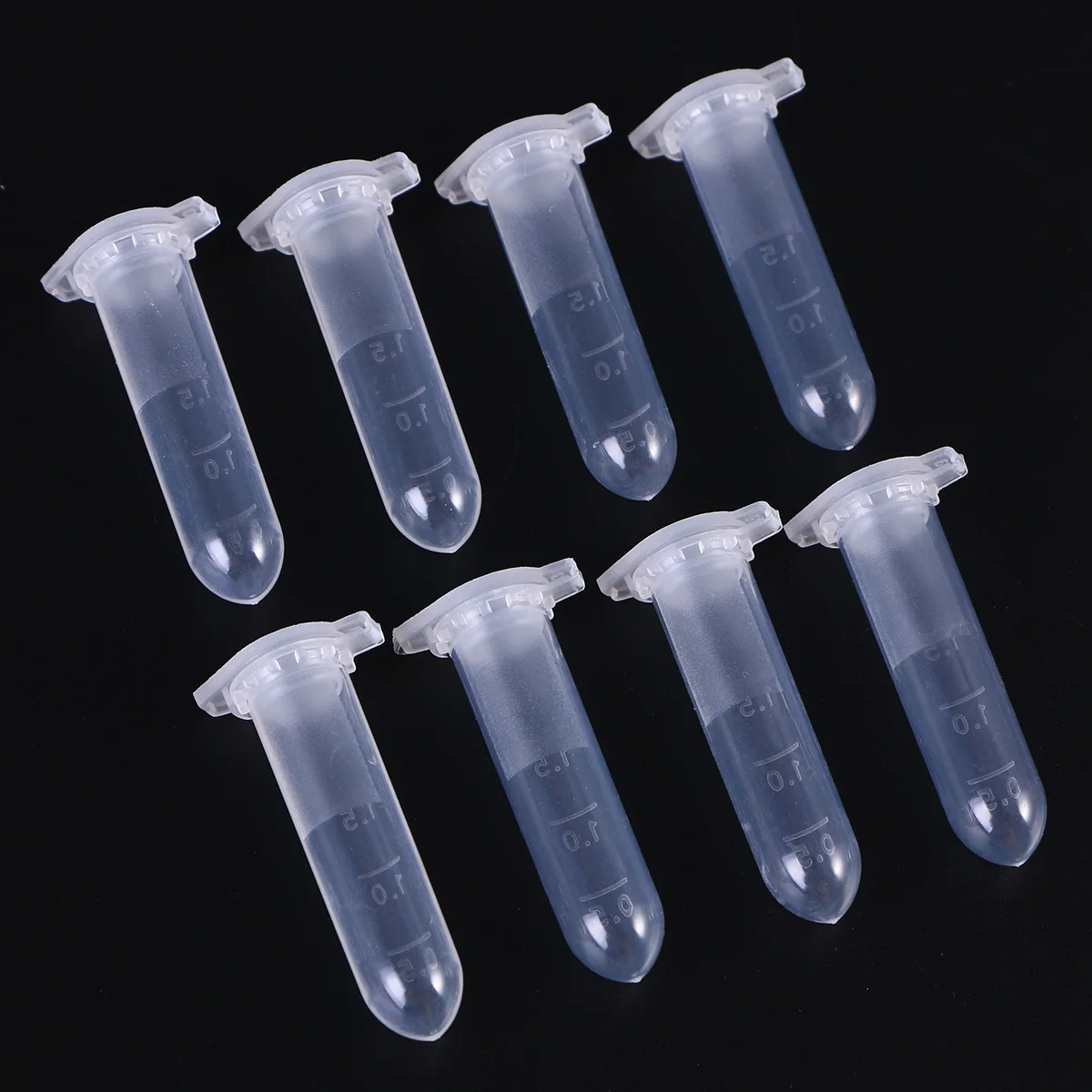 

1000 pcs Centrifuge Tube 2Ml Round Bottom Transparent Micro Tubes For Laboratory Supplies Sample Storage
