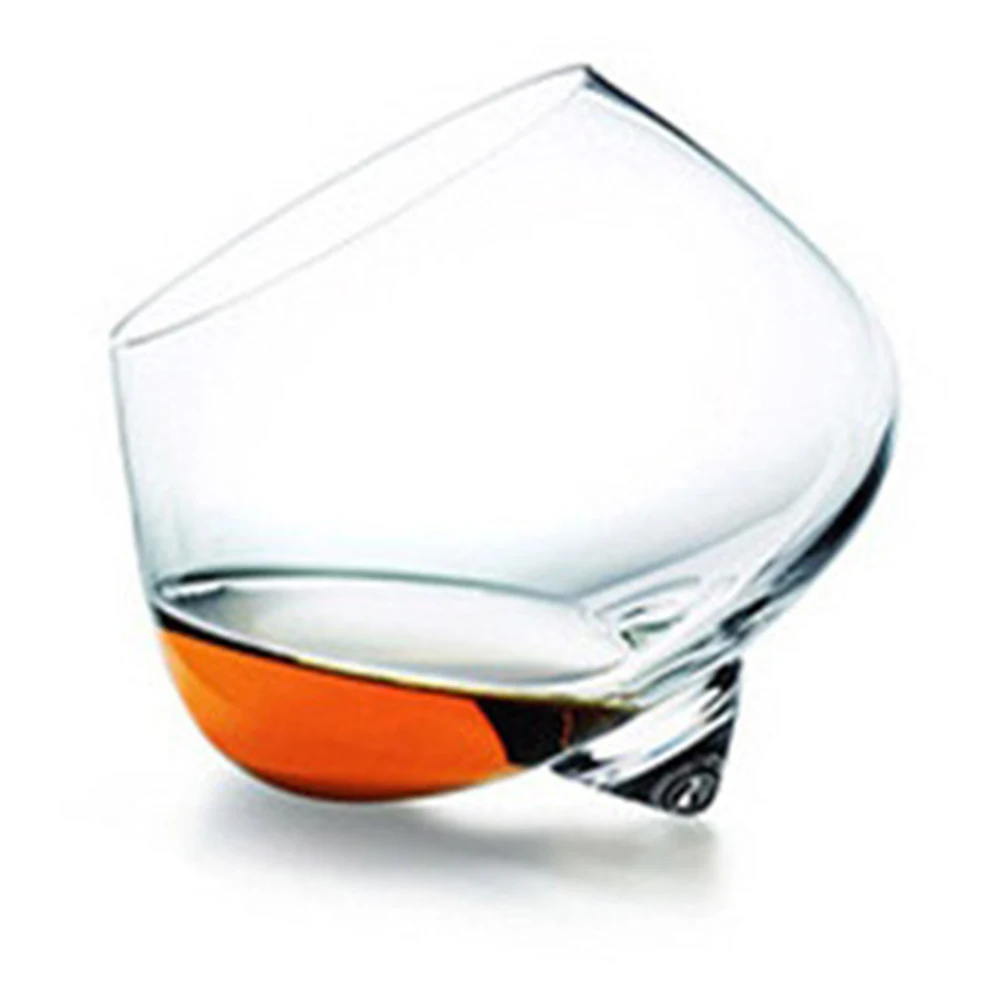 235ml Crystal Whisky Glasses Beer Cup Wide Belly Drinking Tumbler Cocktail Wine Glass Lead-free Glass Clear Drinking Glasses