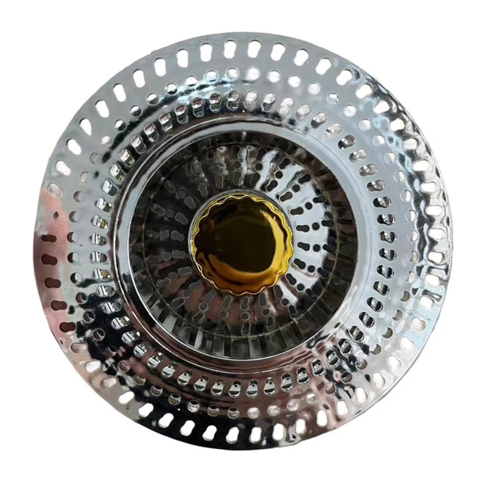 Stainless Steel Kitchen Sink Drain Strainer For Vegetable Basin Washing, Efficient Food Debris Filter For Most Standard Sinks