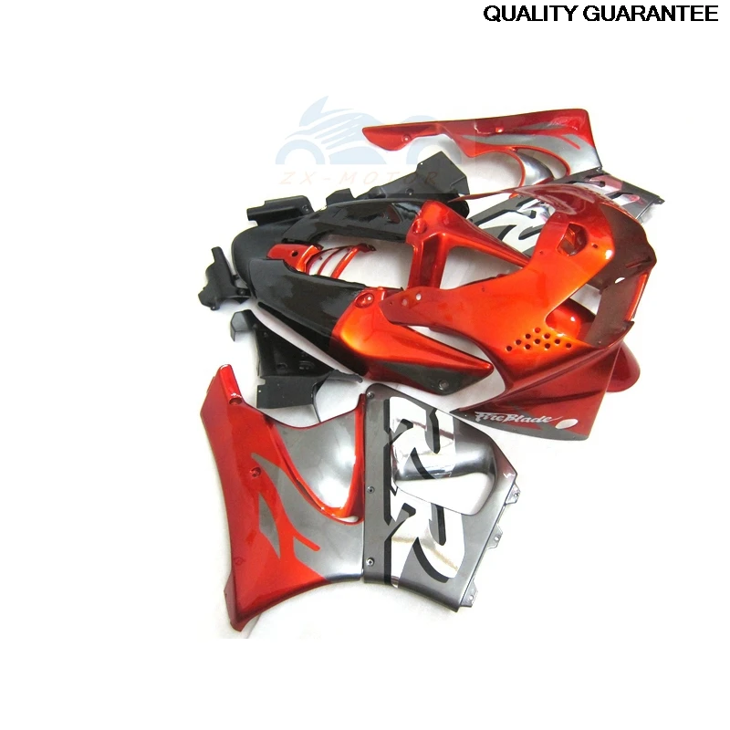 Motorcycle Fairing kits for Honda CBR900RR CBR919RR 1998 1999 red silver black fairings set CBR 919 RR 98 99 TC02