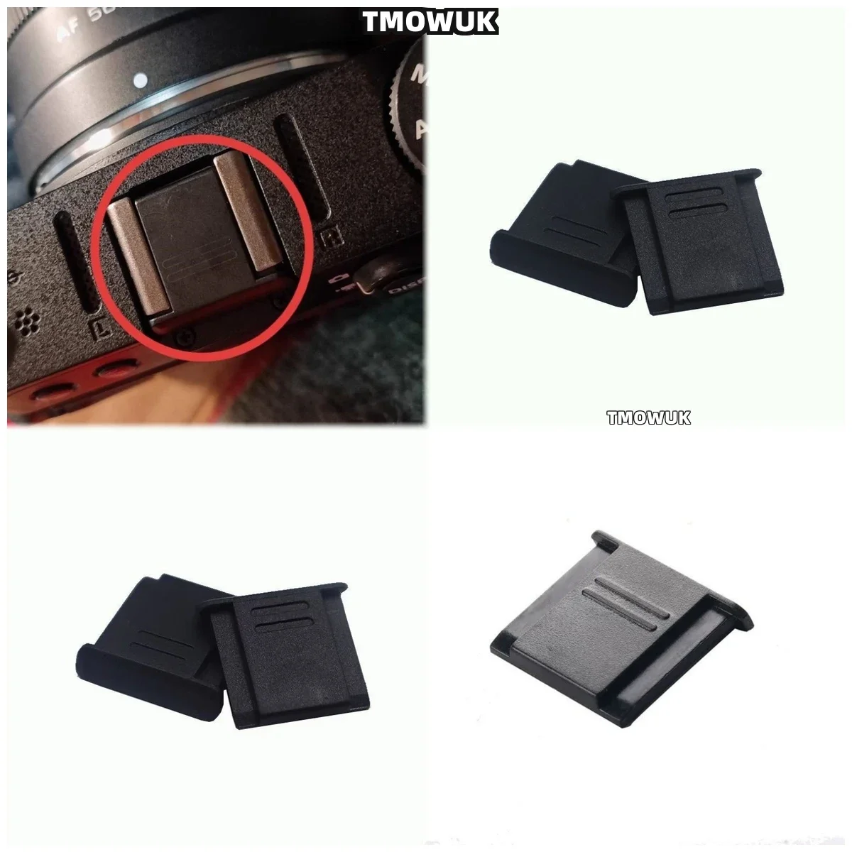 Para NIKON D3X D500 D3400 D7100 D810 Z50II D5500 D3100 D600 D70 cubierta de zapata accesorios de cámara Protector de tapa