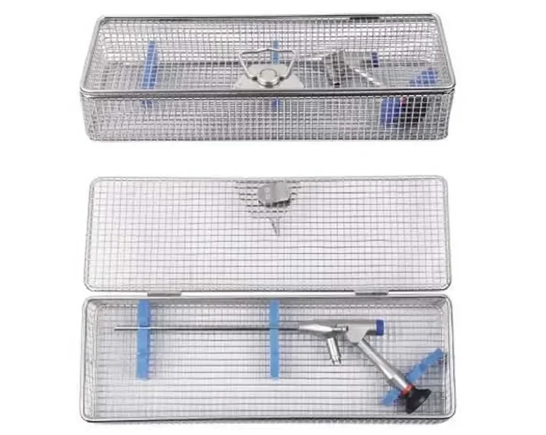 Instruments   autoclave stainless steel sterilization basket