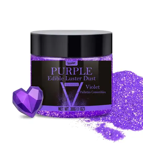 Glitter-Drink, Cookies Cake Decorating, Shimmer Metallic Cake Dust, Coloring Powder for Baking, Fondant, Chocolate, Candy Decora