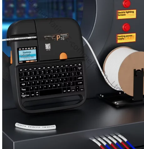 Line Tube Wire PVC Line Number Machine Tube Printer Cable Printer  Automatic Electronic Portable Marking Computer Tube Coding