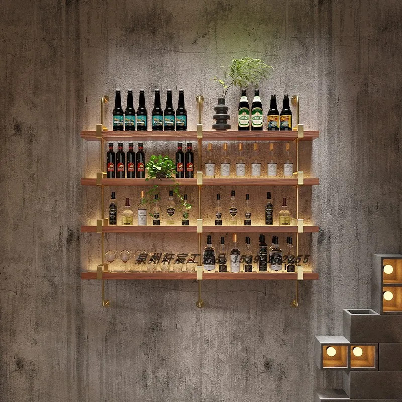 

Wall Mounted Display Wine Cabinet Rustic Antique Outside Storage Wine Cabinet Bakers Rustic Tall Modern Metal Estante Furniture