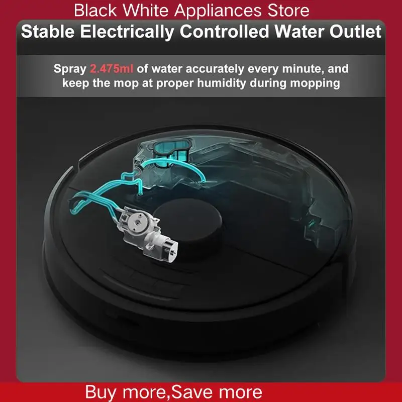 Cocok untuk Robot Penyapu Roborock T7/T7PRO S5MAX S6MAX Suku Cadang Pengganti Tempat Pel B