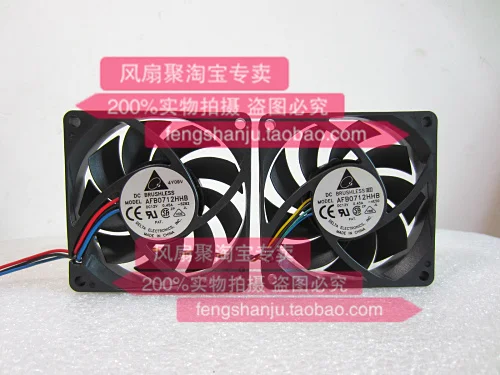 Freight free new original Delta 7CM7015 12V 0.45A AFB0712HB large air volume CPU cooling fan