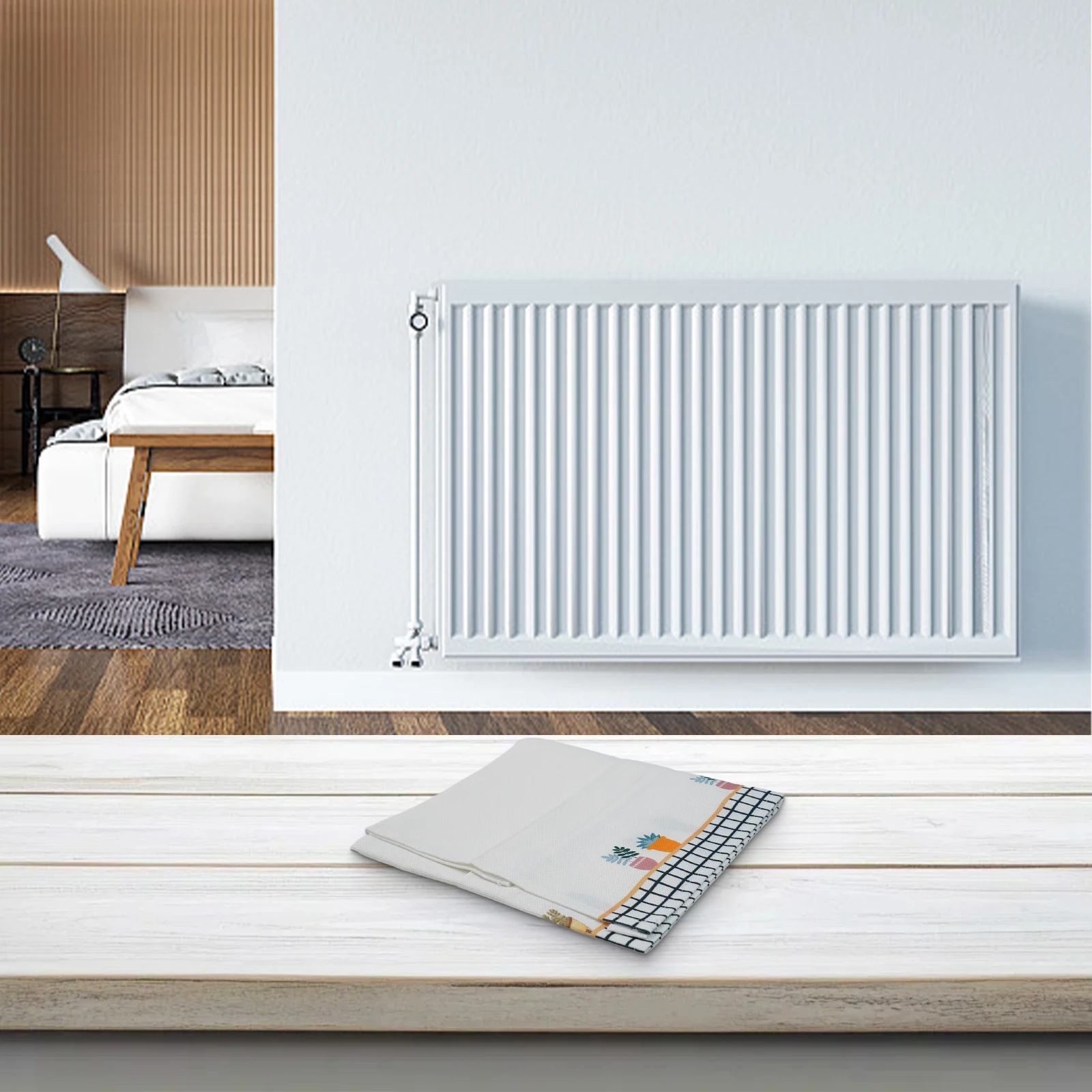 Breathable Material As Shown Anti-smoke Shielding Linen Material Versatile Design Dust Protection Cover Elegant Decoration