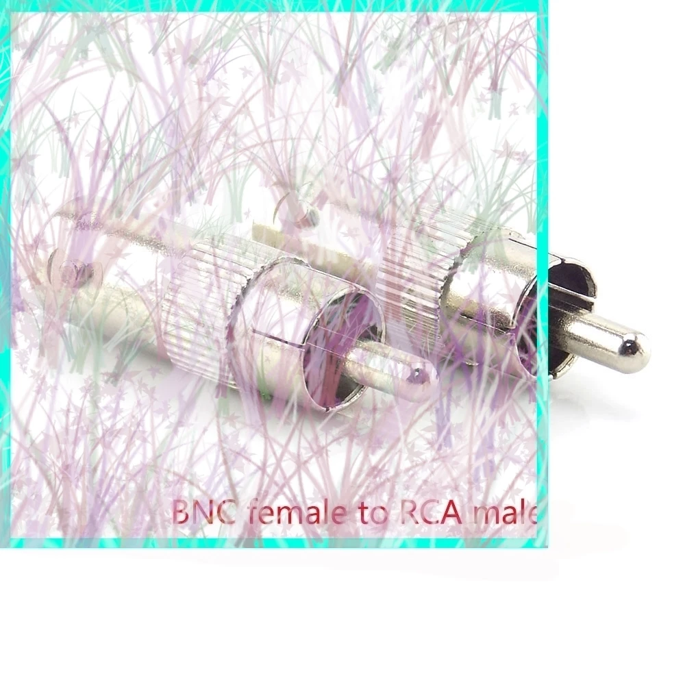 

2/5/10pcs BNC Female Connector to Female BNC Male to Male RCA Female BNC Female to RCA Male Adapter Plug for System CCTV Camera