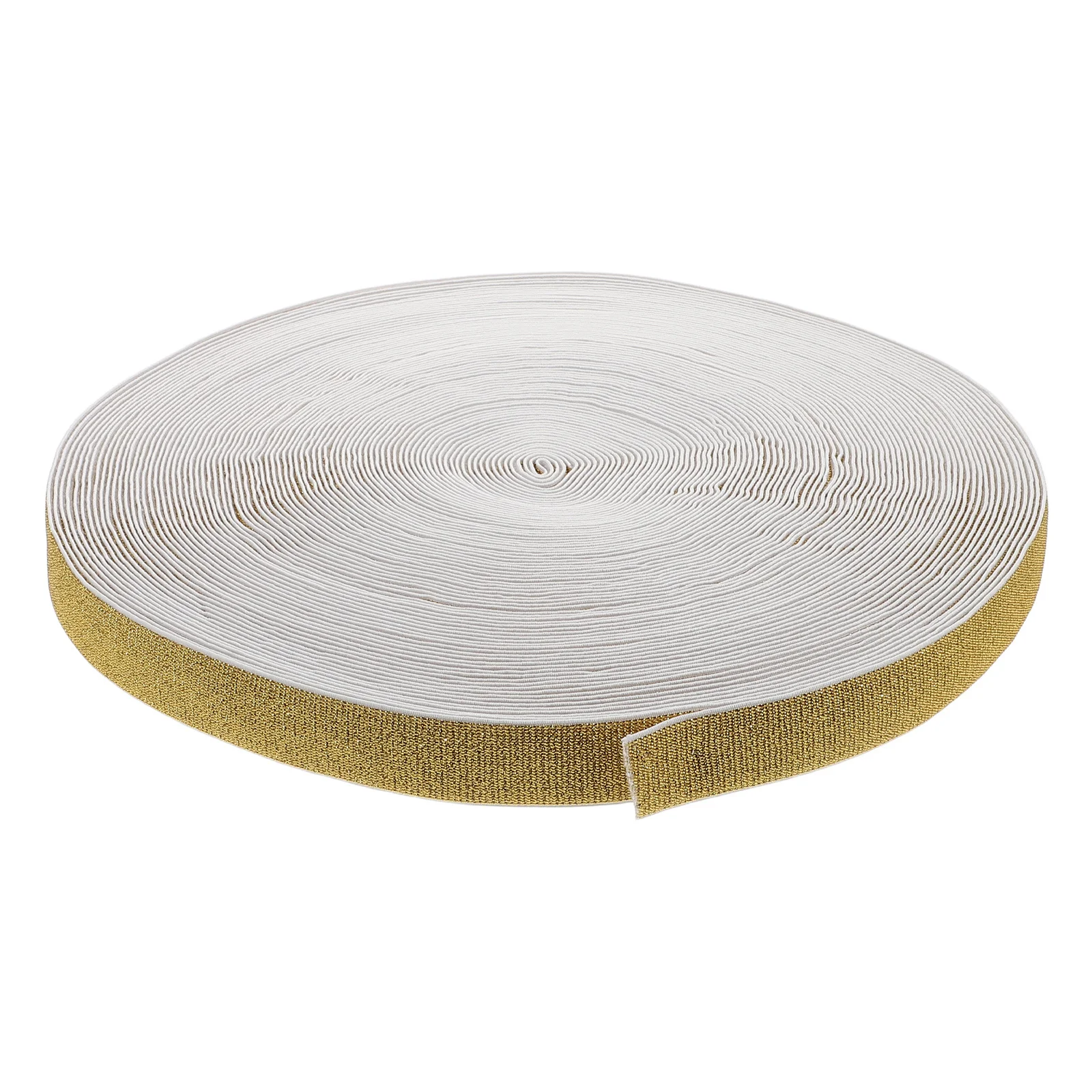 

1 Roll Metallic Stretch Glitter Elastic Band Wide Woven Ribbon Sewing Crafting Durable Fashion Garment Accessory