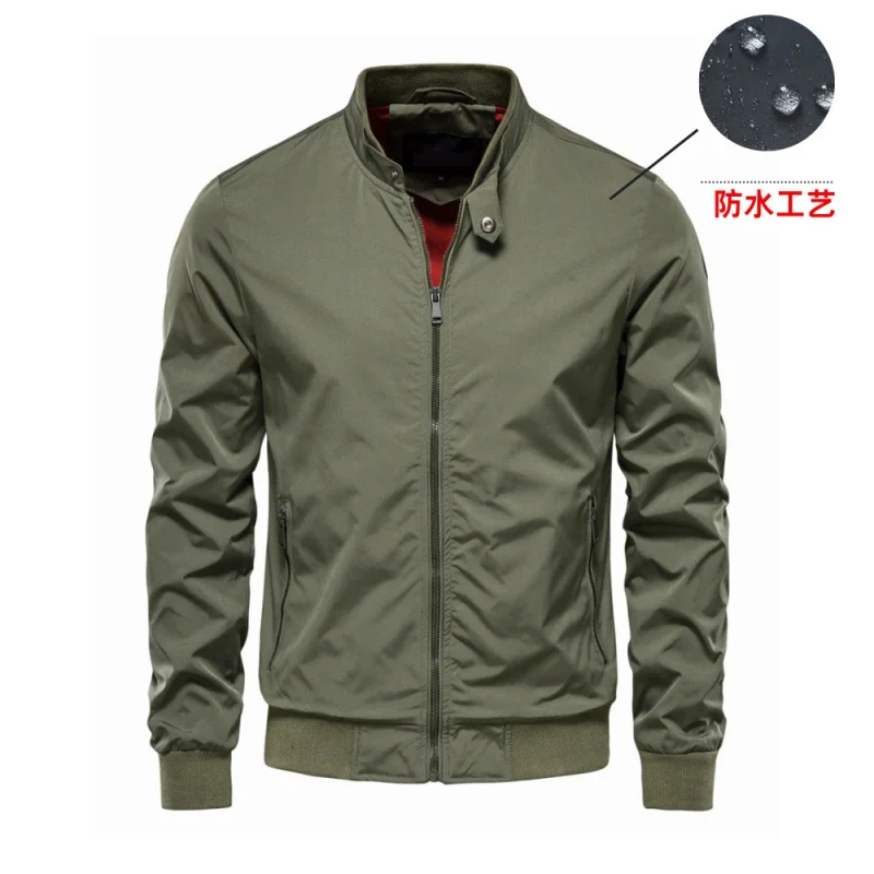 

Autumn New Jacket Casual Jacket Fashion Trend Outerwear Men's Fashion Workwear Windproof Waterproof Jacket