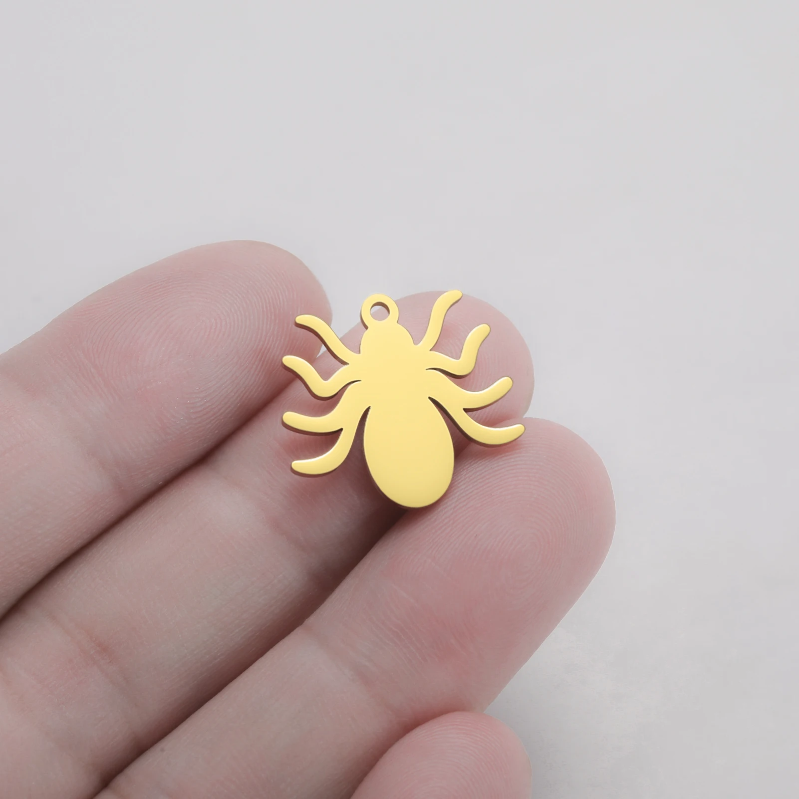 1 قطعة قلادة الهالوين قلادة شبكة العنكبوت مع سحر العنكبوت للمجوهرات القوطية ذاتية الصنع إكسسوار غامض #5