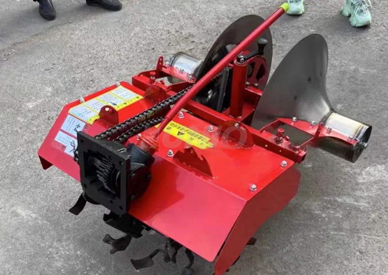 Factory Accessories Strawberry Ditching Ridger Machines Before Planting Ditch Gutter Making For Seeds Walking Tractor Use