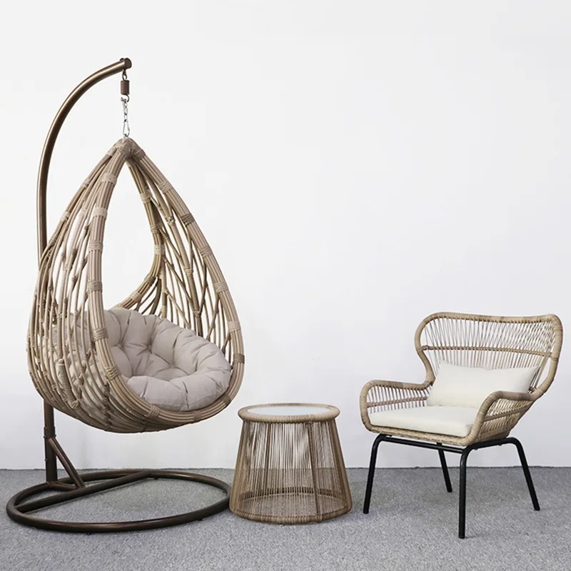 Balcony household gondola leisure gondola indoor swing girl bedroom hammock outdoor rattan chair Bird's Nest cradle chair