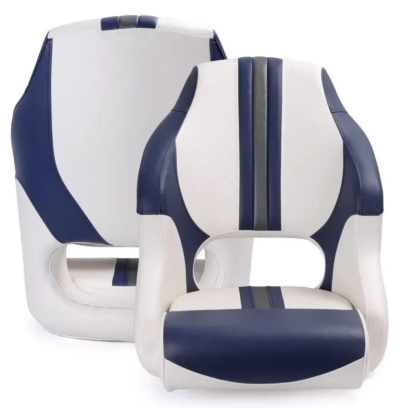 Marine Deluxe Folding Boat Seat Waterproof Pontoon Bats Seats Customized High Quality Fishing Kayak Canoe Accessories