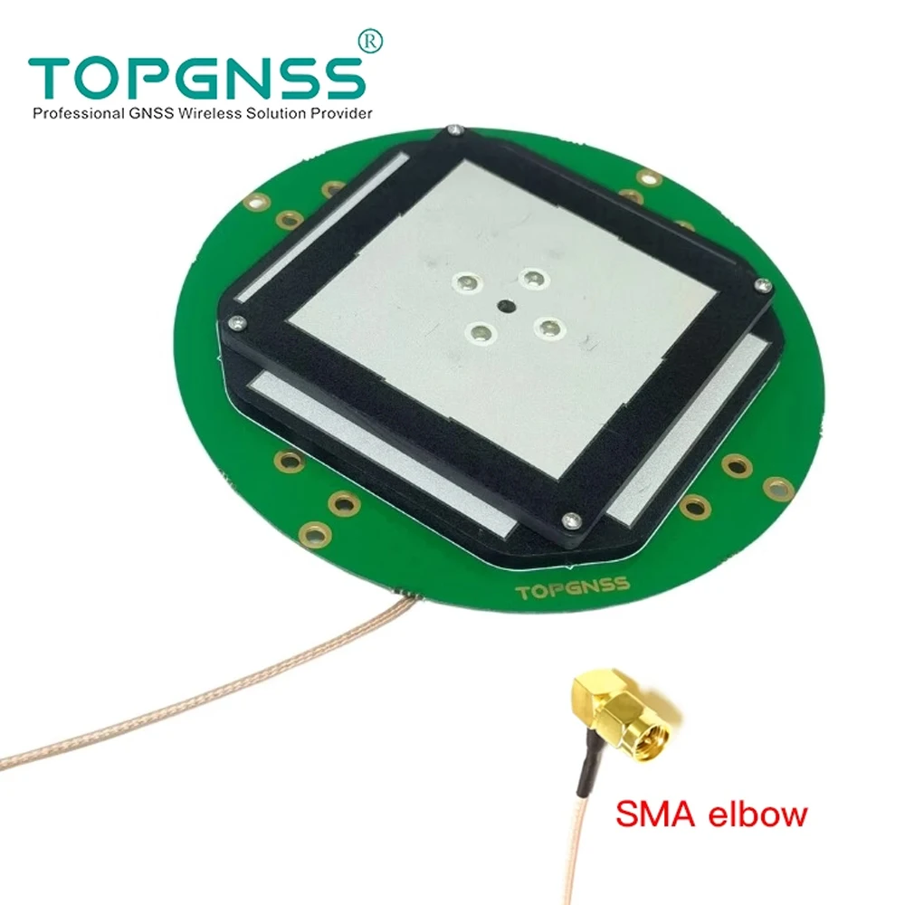 TOPGNSS High-precision RTK GNSS built-in GPS antenna L1 L2 L5 GPS Antenna high gain CORS Antenna SMA-J  3-12V TOP148S OEM ODM