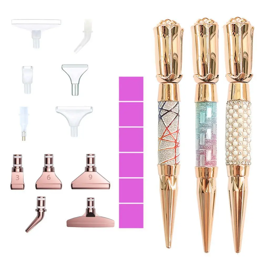 DIY Craft Cross Stitch Embroidery Diamond Painting Pen Point Drill Pens Glitter Diamond Diamond Painting Accessories