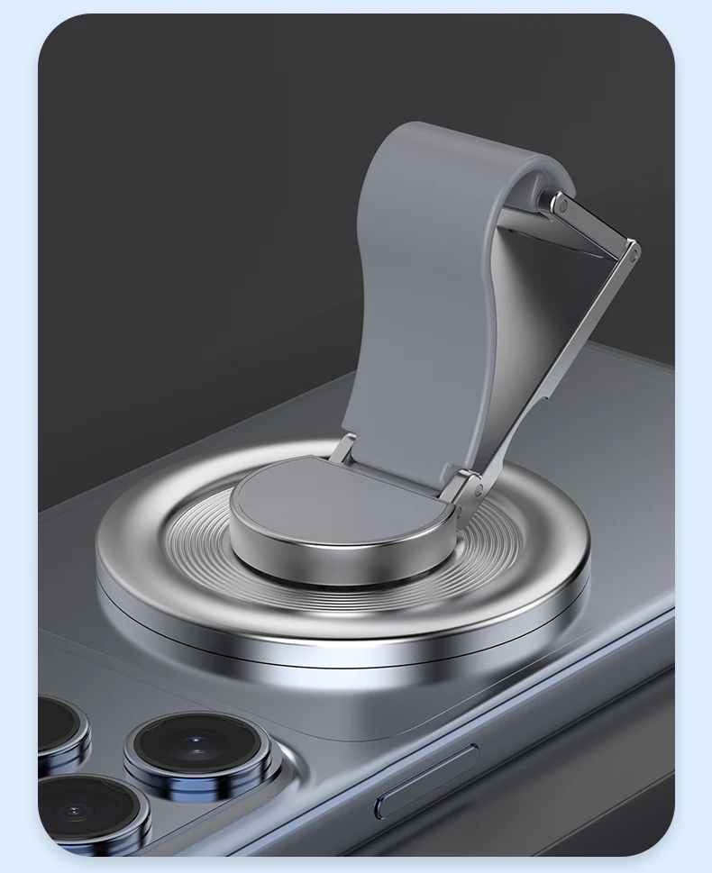 Starker magnetischer Telefonhalter für Magsafe, 360-Grad-Drehung, Magnet-Fingerring-Ständer, kompatibel mit iPhone 17 15 16 Xiaomi – Detail 4