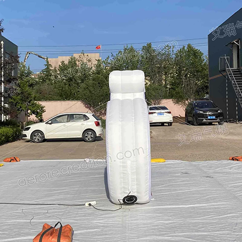 Events Customized Giant Inflatable Bike Shape Wall Blow up Wall Outdoor Advertising Inflatable Bicycle Billboard