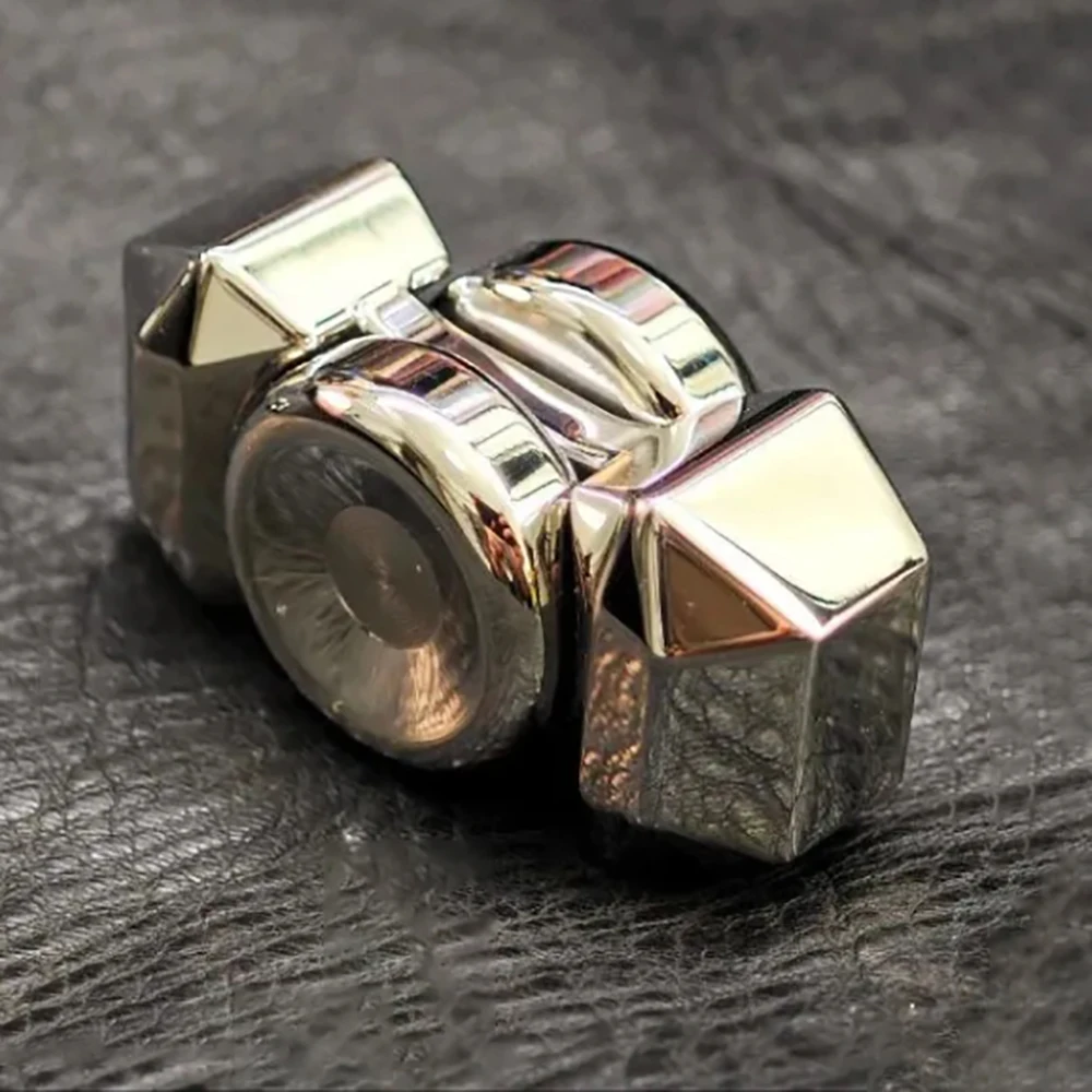 バナナエイプ EDC キングコング フィジェットスピナー ステンレス製 大人向けフィジェットトイ 二枚刃フィジェットスピナー