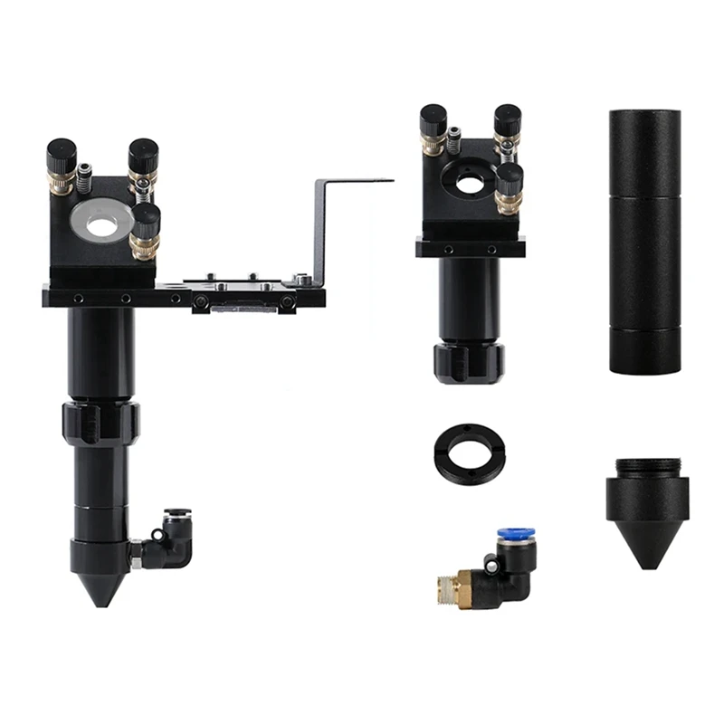 Cabezal láser CO2 Dia.18 FL38.1 y Dia.20 FL 50,8/63, 5/101,6 Mm montaje para máquina cortadora de grabado láser