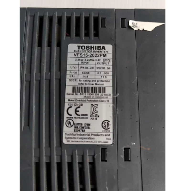 Подержанный преобразователь частоты VFS15-2022PM, тест ОК, в наличии, для быстрой доставки.
