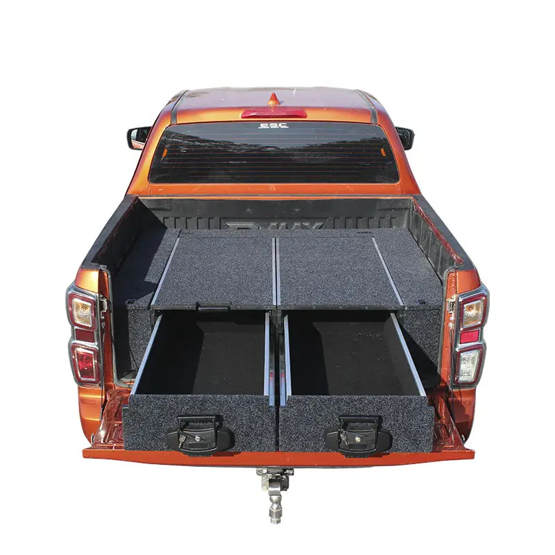 

Pickup truck special storage magic box cargo box sorting good things recommended trunk pad storage box drawer mobile kitchen