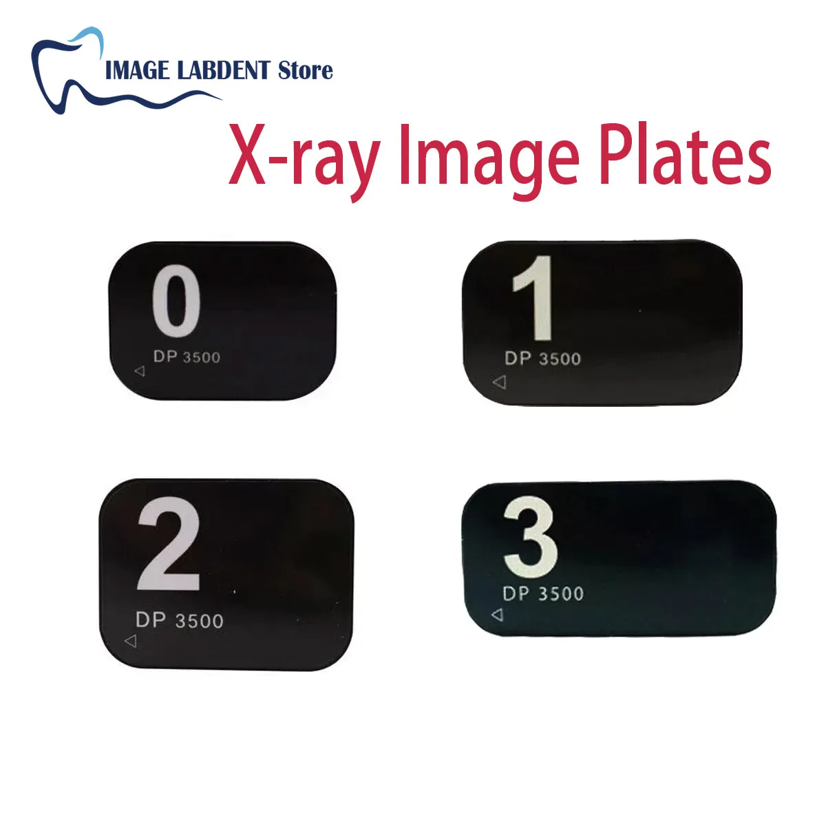 Digital X-Ray Imaging Scanner PSP Plate With Magnetic General Dental Digital X-ray Image Plates 0# 1# 2# 3# Dental PSP Plates