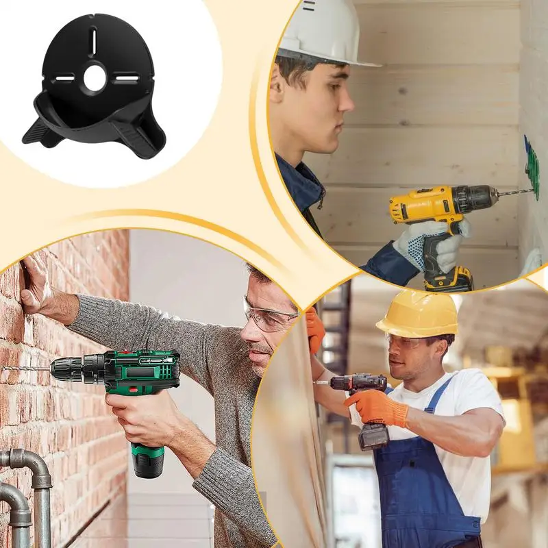 Hole Saw Dust Bowl Drill Dust Collector Large Capacity Dust Bowl Dust Catcher Drywall Shockproof 3D Printing Dust Cover For