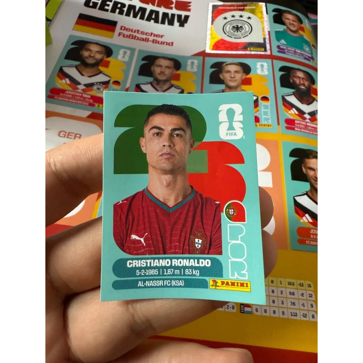 Hochwertiges Panini 2026 FIFA Weltmeisterschafts-Aufkleberpaket Panini Fußballkarten Panini-Karten Fußball-Memorabilien-Sammlung Fußballkarten