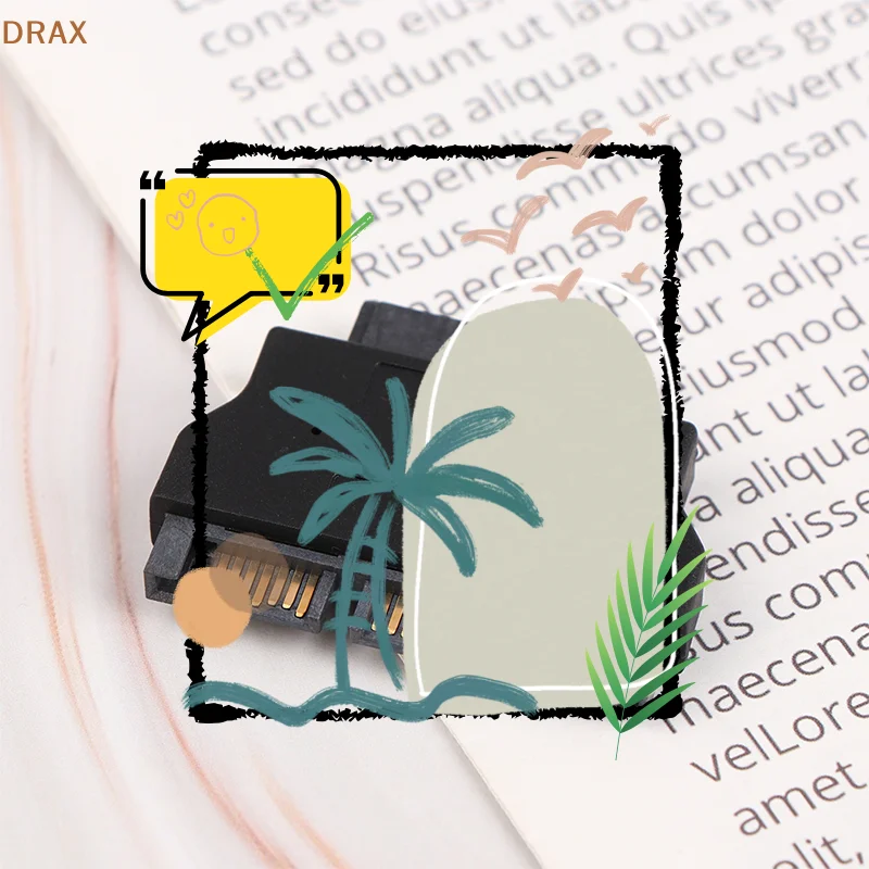 

1Pc Slimline Adapter For SATA ATA 7+15 Serial 22Pin Male To Slim SATA 7+6 13Pin Female Adapter Electronic Accessories