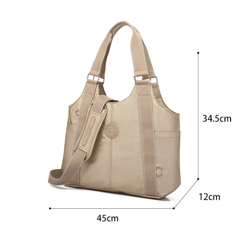 TEGAOTE Beach Tote Bags for Women Designer Luxury Handbags Brand Bolsas Mujer 2024 All-Purpose Crossbody Shoulder Purse Fashion