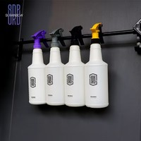 Car Ultra-fine Water Mist Cylindrical Spray Bottle HDPE Chemical Resistant Spray Auto Wash Watering Can, Heavy Duty Spray Bottle