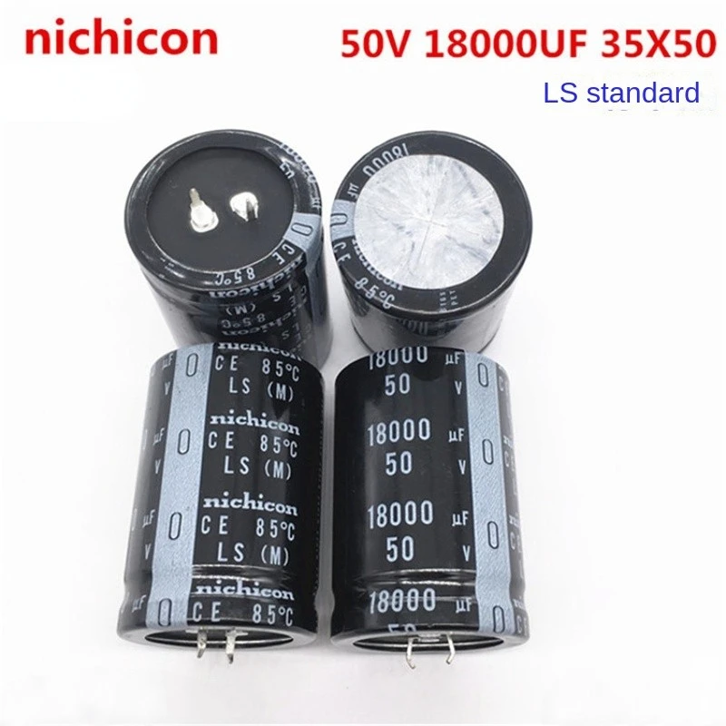 1PCS-20PCS 50V18000UF 35X50 Japan imported Nichicon electrolytic capacitor 18000UF 50V High quality