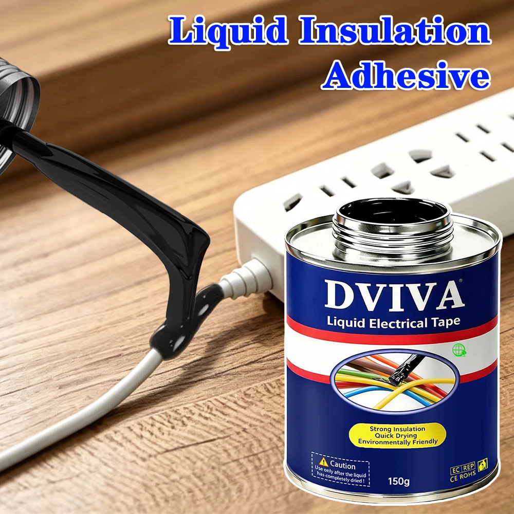 Liquid Electrical Tape Waterproof New Insulating Electronic Sealant Insulating Paste Fast Dry Liquid Sealant Home Use Insulation