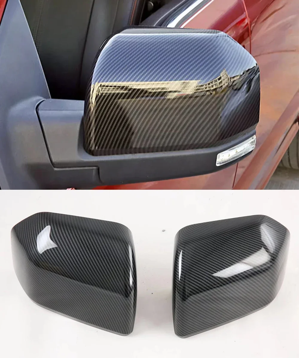 

Car Door Rearview Mirror Cover Trim For Ford F150 Accessories Protector Exterior Decoration Auto Parts Stickers 2015-2020