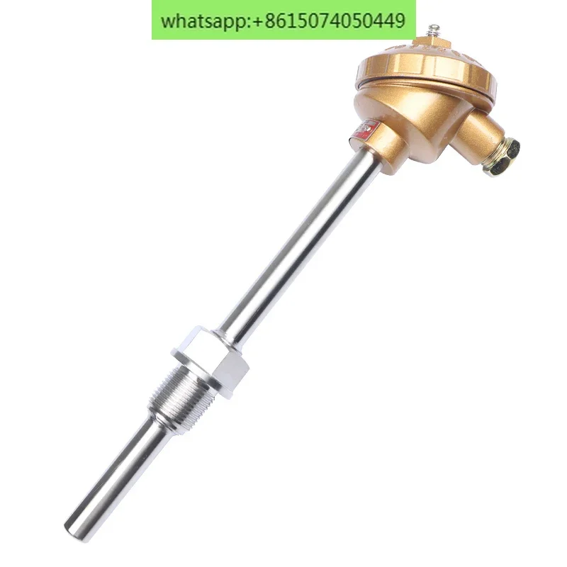 Shanghai Automation Instrument Factory No. 3 Thermocouple Temperature Sensor K Type WRN-230 WRN-231 M27 * 2