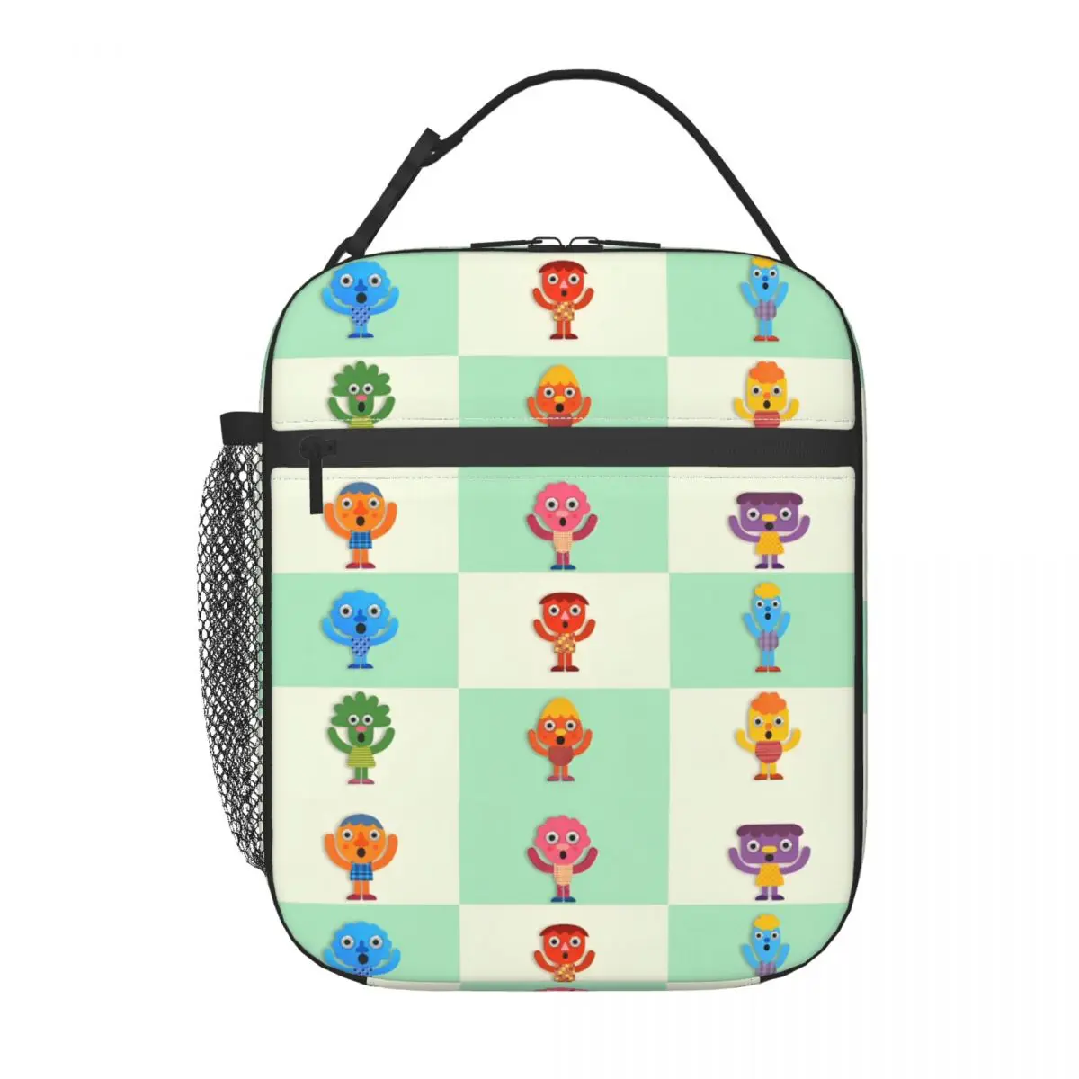 

Супер простые изолированные сумки для обеда с лапшой и песнями, сумка-контейнер для еды с ромашками, портативный термохолодильник, ланч-боксы для пикника