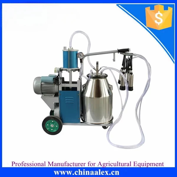 Alex Full Automatic Cheap Single Cow Portable Milking Machine