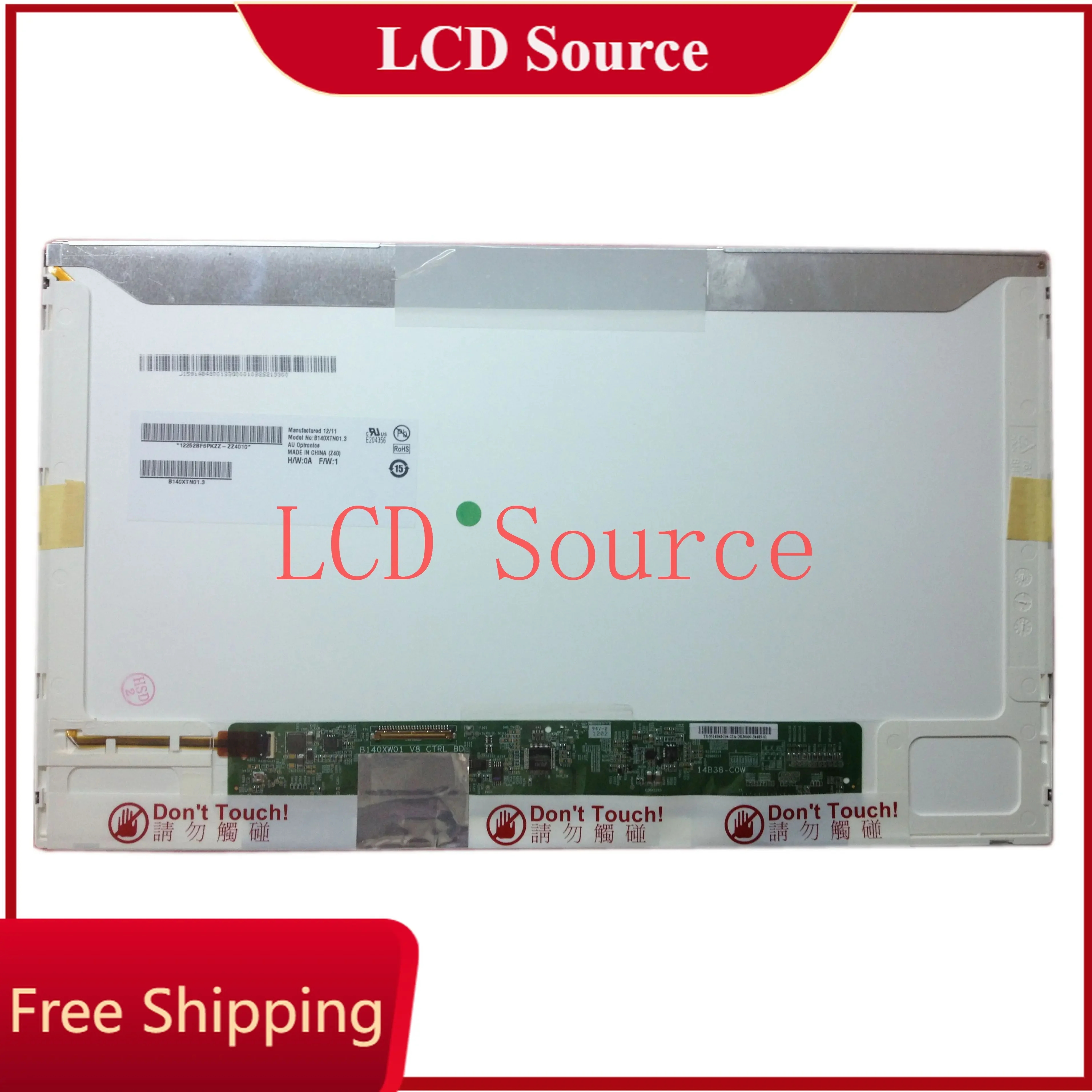 B140XTN01.3 fit BT140GW01 LP140WH1 LP140WH4 B140XW01 V.0.1.2.3.5.6.7.8.9.LCD