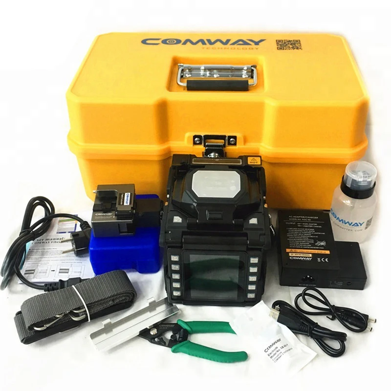 High performance Comway C9S Fiber Splicing Machine 6 sec. Splicing time Fiber Machine