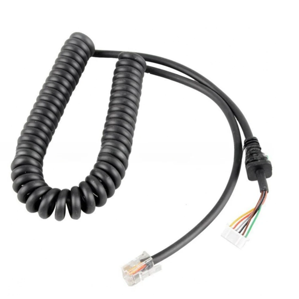 MH-48 Microphone Cable Replacement Microphone Cable  Seamlessly Works With For YAESU Walkie-talkies FT-7800 FT-8800 FT-8900
