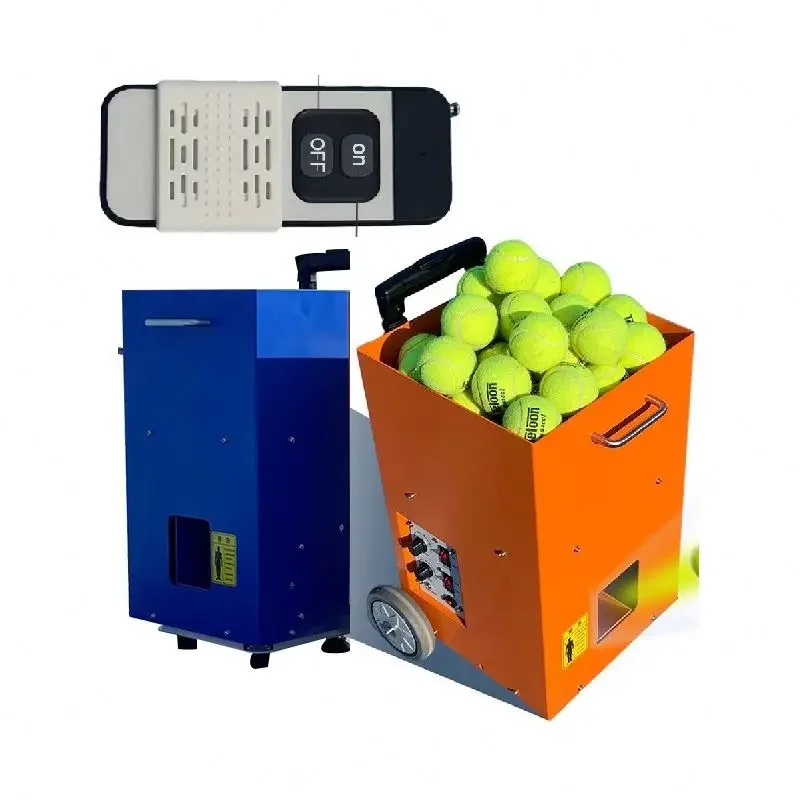 

New Popular Tennis Padel Ball Machine Tennis Shooting Serve Ball Training Shooter For Training with Remote Control