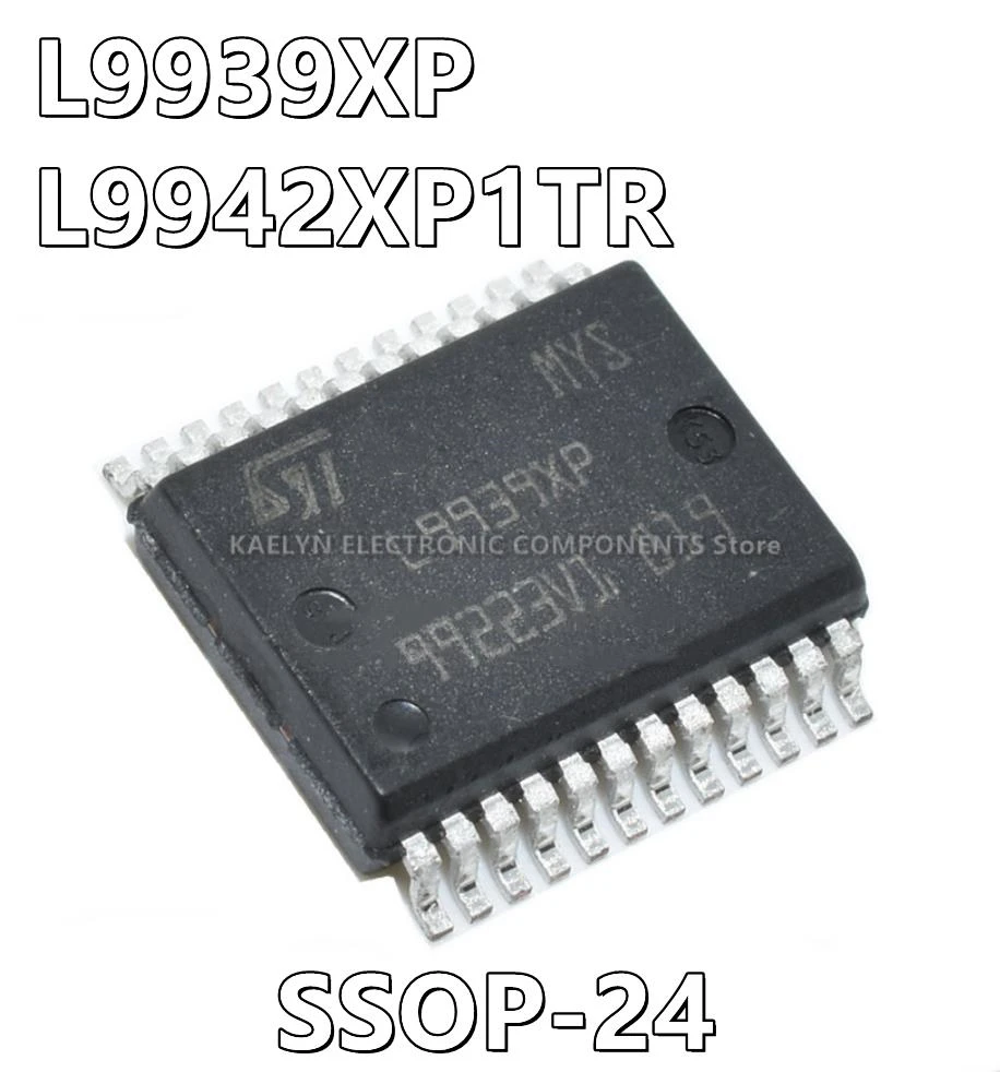 5Pcs/lot L9939XP L9939 L9942XP1TR L9942XP Bipolar Motor Driver DMOS SPI PowerSSO-24