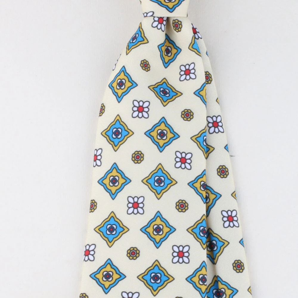 New Autumn Winter 9CM Width Neckties Fashion Soft Silky Floral Printed Neck Ties For Men Women Colorful Pink Green Tie Cravat